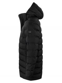 Lange Herren Winterjacke Schwarz